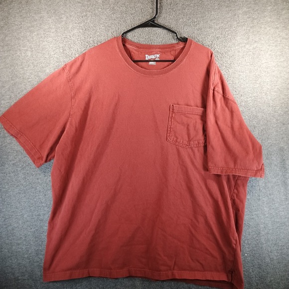 Duluth Pack Other - Duluth Trading Co Shirt Mens 2XL Red Long Tail Pocket Relaxed‎ Workwear Outdoor